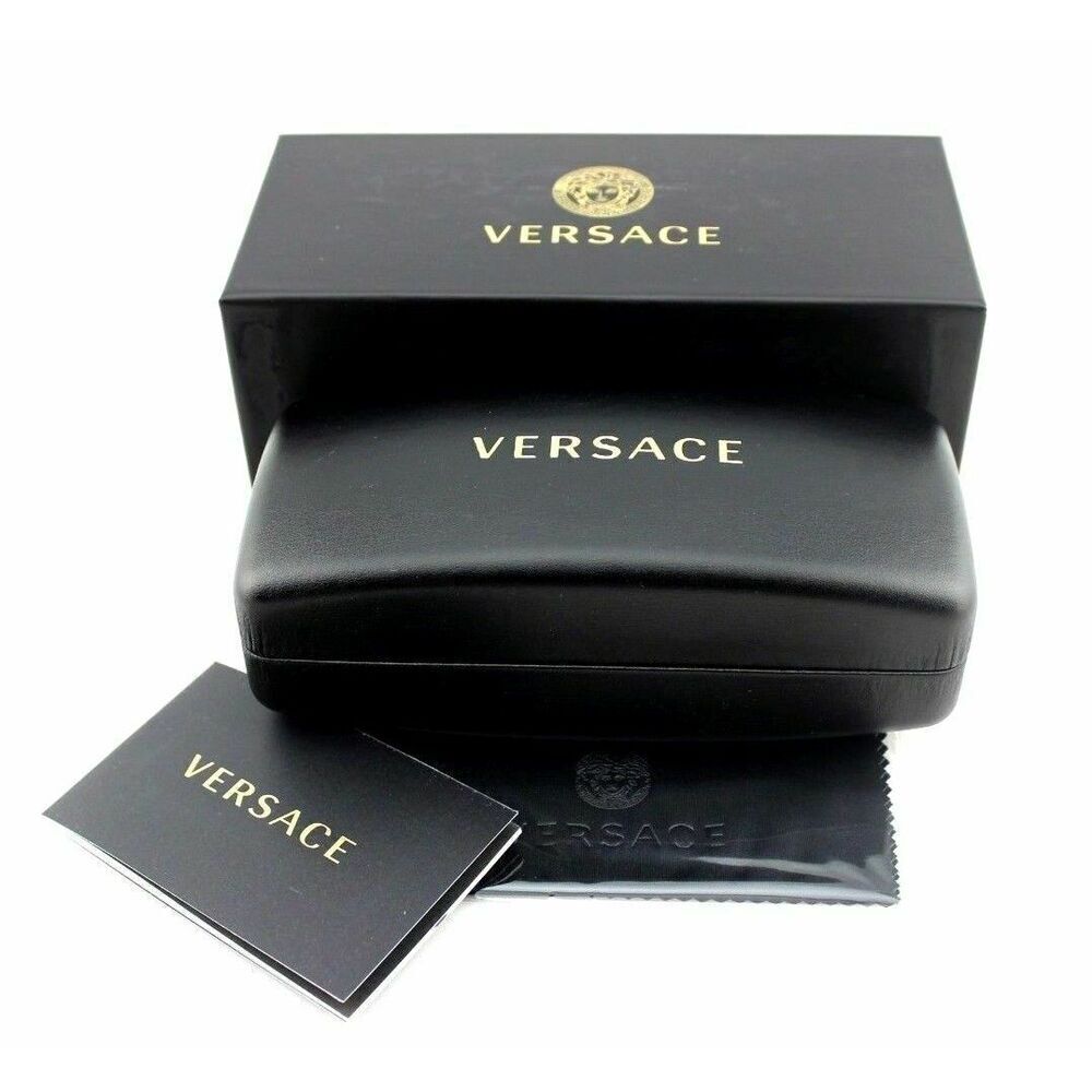NWT Versace VE3341U Havana Cat Eye 52mm Eyeglasses - Picture 2 of 2